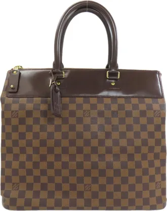 Louis Vuitton Damier Canvas Ebene Damier Canvas Tote Bag (Pre-Owned)