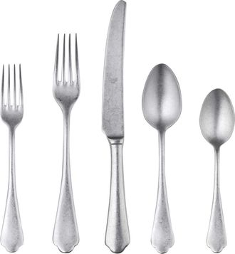 Mepra Dolce Vita Flatware Set - 20 Pieces in Pewter Silver at Nordstrom