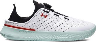 Under Armour Mens Slipspeed Trainer - Shoes White/Enamel Blue/Beta Size 08.5