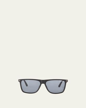 Tom Ford Mens Fletcher Square Acetate Sunglasses