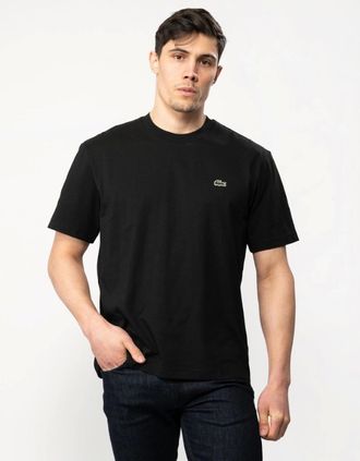 Lacoste Mens Lacoste Mens Classic Fit Cotton Jersey T-Shirt - Black 031 - Size: 42
