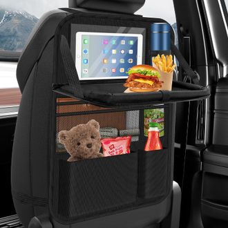 OEM Organizadores De Asiento De Coche - Gran Protecci&oacute;n Para El Respaldo - Para Ni&ntilde;os - Multifuncional - Impermeable - Con Mesa Plegable, Bolsillo Para Ta