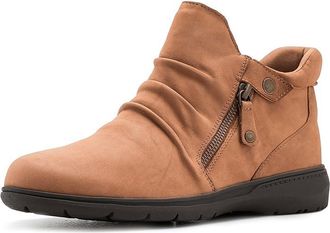 Rockport Helen Womens Boots Medium Natural : 7.5 W (C), Leather