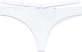 Maison Close Slip bikini Fatale - Bianco