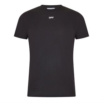 Off-white Mens Off White Slim Fit T Shirt in Black - Size X-Small