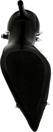 Steve Madden Lupton Black Leather LUPT01S1-BLK Womens