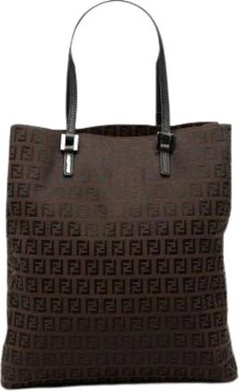 Fendi Pre-owned Tote Bag - Dames - Vintage Shopper - Bruin - ONE Size - Leer - Vintage