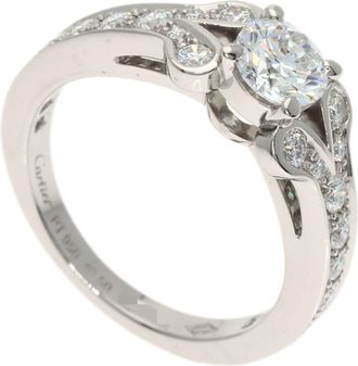Cartier Platinum 950 Band Ring (Pre-Owned)