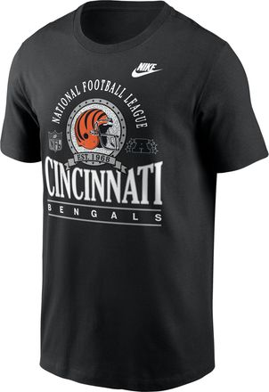 Nike Cincinnati Bengals Rewind Essential Nike Mens NFL T-Shirt in Black | N19900A8XV-R8L