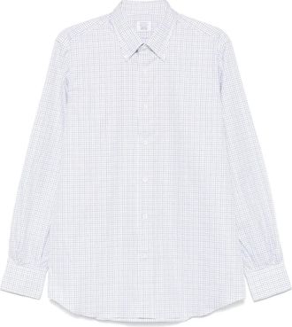 Mazzarelli Camicia con stampa - Bianco