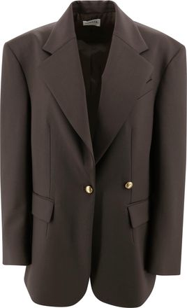 Parosh Oversized Single-breasted Blazer