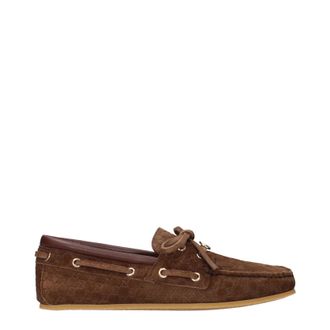 Gucci Mocassins Dames Camouflage Bruin