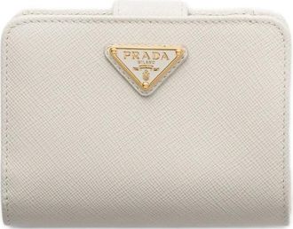 Prada Portafoglio piccolo - Toni neutri