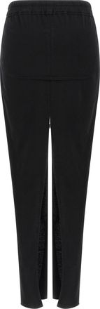 Rick Owens Womens Black Cotton Mini Skirt