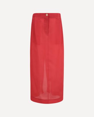 Khaite Lucian midi Skirt Female 6