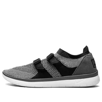 Nike Air Sock Racer Flyknit White Black Dark Grey 898022-100