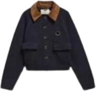 Barbour Dames, Jassen, Blauw, Maat: M Katoen