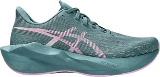 Asics Novablast 6 - Dames - Hardloopschoenen - Groen - 40 EU - Fitness