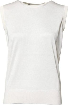 Dolce & Gabbana Mujer, Camisetas, Blanco, Talla: M