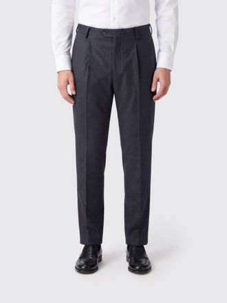 Eleventy Pantaloni sartoriali slim fit in lana e cashmere con pince