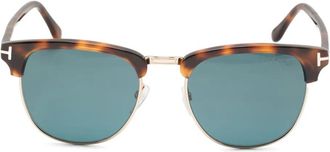 Tom Ford Eyewear Occhiali da sole tondi - Marrone