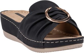 Good Choice Shoes Isola Hardware Wedge Sandal in Black at Nordstrom Rack, Size 8.5