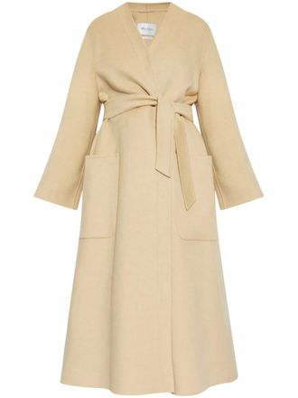 Max Mara belted coat - Neutrals