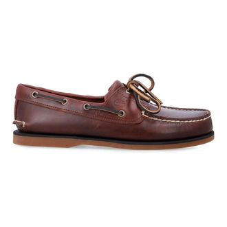 Timberland Sailor Shoes, male, Brown, Size: 10 1/2 US Classic 2-Eye Boat Shoe