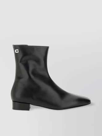 Carel block heel ankle boots with pointed toe