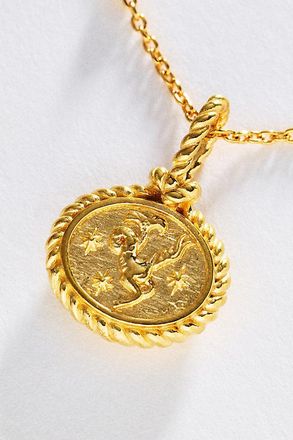 Awe Inspired Zodiac Gemstone Pendant Necklace
