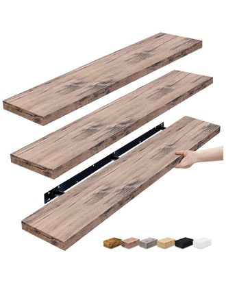Sorbus 55In Xl 3-Pack Floating Shelves