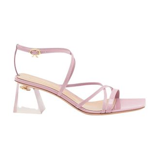 Gianvito Rossi High Heel Sandals, female, Pink, 8 UK, Elegant Leather Sandals