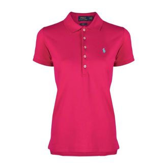 Polo Ralph Lauren Dames, Tops, Roze, Maat: S Katoen