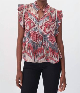 Chufy Ellis Top In Nilo Berry
