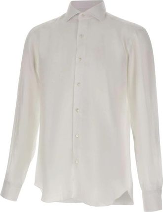 Barba Casual Shirts - Heren - Zakelijke Overhemden - Wit - 2XL - Overhemden