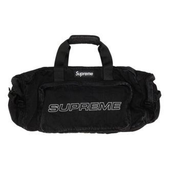 SUPREME Denim Duffle Bag Black FW25B2-BLACK