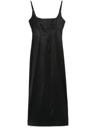 Staud Carol maxi-jurk - Zwart