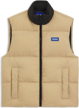 HUGO BOSS Logo-label gilet with water-repellent finish