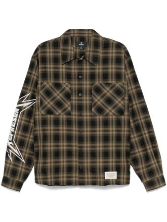 Represent Metallica shirt - men - Lyocell/Cotton - M - Brown