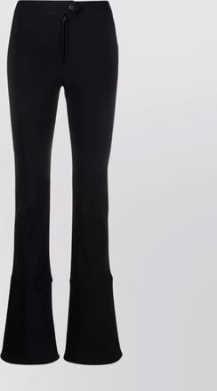 Filippa K high-waisted stretch flared trousers with panelled design