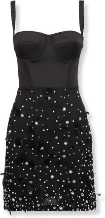 Des_Phemmes Fitted Bustier Minidress With Structured Silhouette