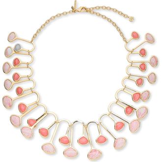Lele Sadoughi Flamingo Collar Necklace in Coral/Pink at Nordstrom