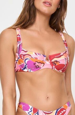 L*Space Mako Underwire Bikini Top in Lost In The Blooms at Nordstrom Rack, Size X-Large