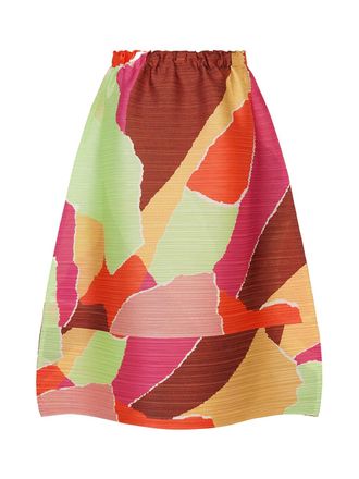 Issey Miyake Pleats Please Surprise Skirt - Multicolor