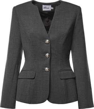 Self Portrait Blazers - Dames - Blazers - Grijs - L - Jassen