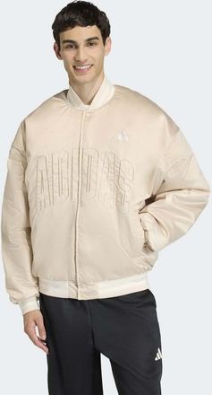 adidas Stadium - Giacca bomber isolante color lino cristallo-Neutro