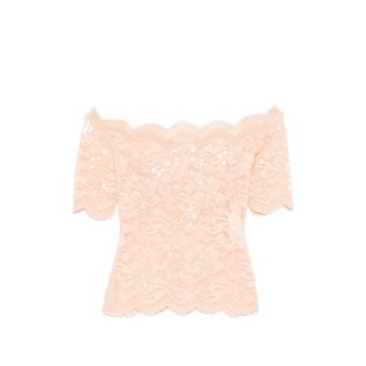 Paco Rabanne Lace Embellished Top