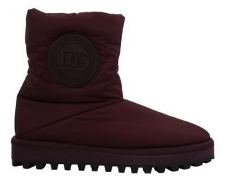 Dolce & Gabbana Dgbranded Gevoerde Boots Winterstijl