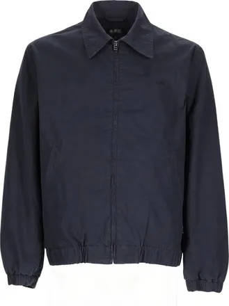 A.P.C. Navy Blue Shirt Collar Jacket