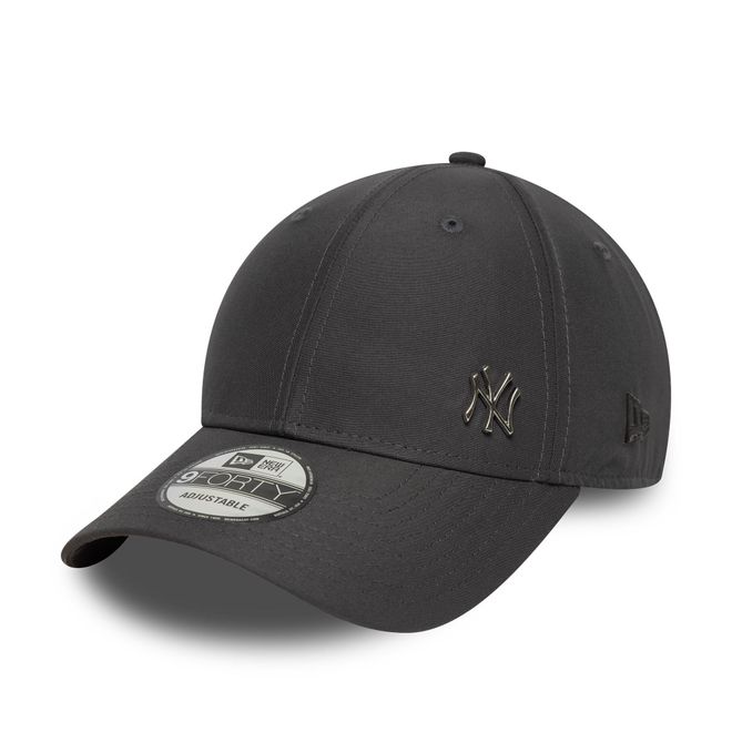 Baseball Cap NEW ERA NOS FLAWLESS 9FORTY NEYYAN GRH, grau (dk grau), Obermaterial: 100% Polyester, Caps Baseball Cap